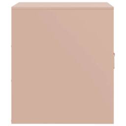 Berkfield Home Stylish Bedside Cabinets 2 pcs Pink 34.5x39x44 cm Steel - thumbnail 8