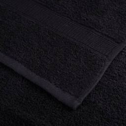 Berkfield Home Premium Sauna Towels SOLUND 4 pcs Black 80x200 cm 600 gsm - thumbnail 6