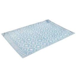 Marco Paul Large Al Fresco Outdoor Rug Portable Anti-Slip UV-Resistant Weatherproof in Blue - Size: 120 x 180 cm - thumbnail 6