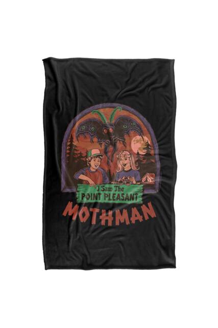 Steven Rhodes I Saw The Mothman Silky Touch Super Soft Throw Blanket - Size: Small - image 1
