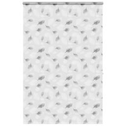 Berkfield Home Shower Roller Blind with Cassette 150x240 cm Fabric Width 146 cm in Grey - thumbnail 2