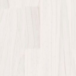 Berkfield Home Side Cabinet White 60x36x84 cm Solid Pinewood - Size: 60 x 36 x 84 cm - thumbnail 5