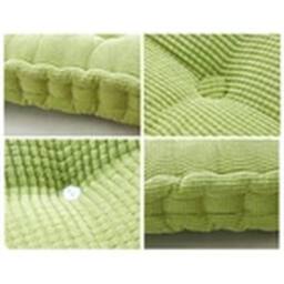 Havendro Green Chair Booster Pad Cotton Thick Firm Seat Cushion - thumbnail 2