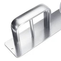 Havendro Spiral Hair Dryer Holder Wall Mounted Rack Storage Stand Kit in Silver - thumbnail 5