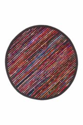 Homescapes Handwoven Chindi Folk Hall Runner, 66 x 200 cm - Size: 66 cm x 200 cm - thumbnail 4
