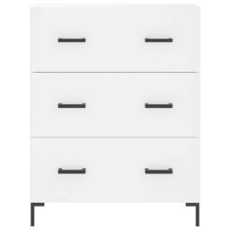 Berkfield Home Highboard White 69.5x34x180 cm Engineered Wood - thumbnail 8