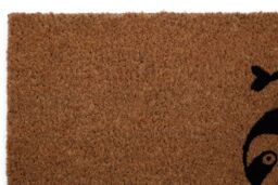 Orsina Baby Sloth Doormat in Brown - Size: 100 cm diameter - thumbnail 4
