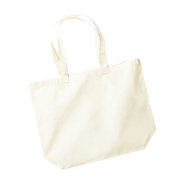 Westford Mill Premium Cotton Maxi Tote in Natural - image 1