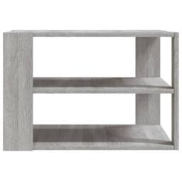 Berkfield Home Coffee Table Grey Sonoma 59.5x59.5x40 cm Engineered Wood - thumbnail 6