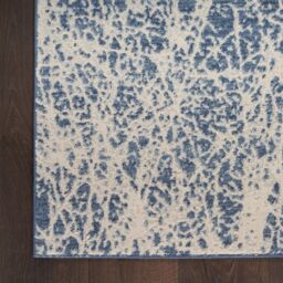 The Rug Shop UK Blue Modern Abstract Jute Backing Area Rug - Size: 240 cm x 300 cm - thumbnail 6