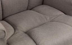 Ashfield Reclining Swivel Chair with Footstool in Grey - thumbnail 5