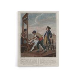 "Artery8 Guillotine Execution of Robespierre Canvas Wall Art Print - Size: W18"" x H24""" - thumbnail 1