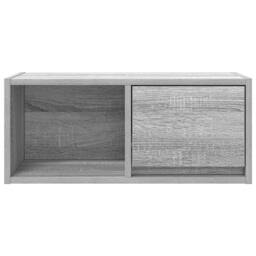 Berkfield Home TV Cabinets 2 pcs Grey Sonoma 60x31x25.5 cm Engineered Wood - thumbnail 7