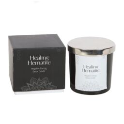Something Different Healing Hematite Candle in Black - thumbnail 3