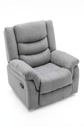 More4Homes Seattle Manual Recliner Fabric 1+2+3 Seater Sofa Set in Grey - thumbnail 5