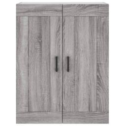 Berkfield Home Highboard Grey Sonoma 69.5x34x180 cm Engineered Wood - thumbnail 6