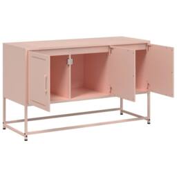 Berkfield Home TV Cabinet Pink 100.5x39x60.5 cm Steel - thumbnail 9