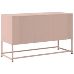 Berkfield Home TV Cabinet Pink 100.5x39x60.5 cm Steel - thumbnail 8