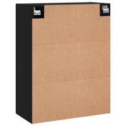 Berkfield Home Wall Mounted Cabinets 2 pcs Black 69.5x34x90 cm - thumbnail 8