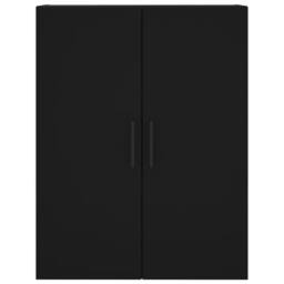 Berkfield Home Wall Mounted Cabinets 2 pcs Black 69.5x34x90 cm - thumbnail 6
