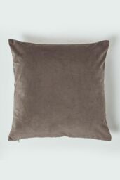 Homescapes Floral Butterfly Garden Grey Cushion 46 x 46 cm in Pink - thumbnail 2