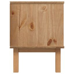 Berkfield Home TV Cabinet OTTA 113.5x43x57 cm Solid Wood Pine in Brown - thumbnail 5