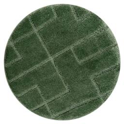 RugsX Dywaniki Łazienkowe Rug in Green - Size: 100 cm diameter - thumbnail 1