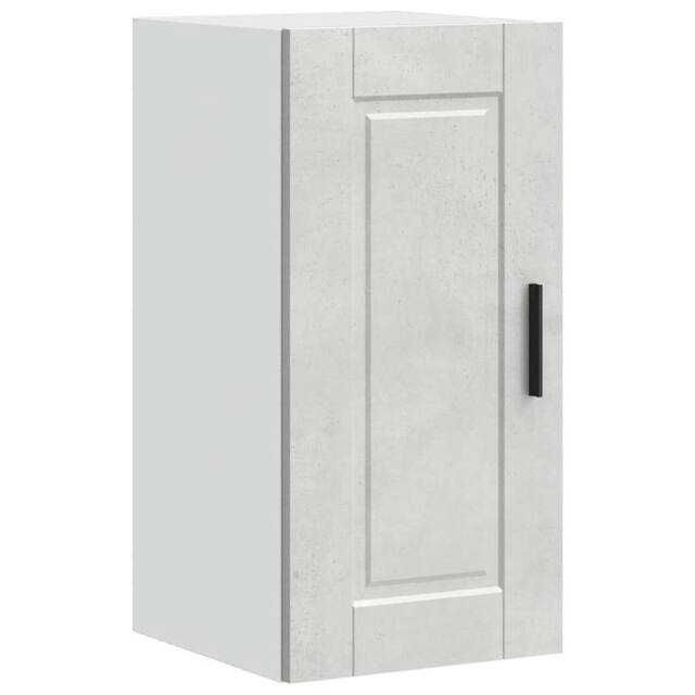 Berkfield Home Kitchen Wall Cabinet¬†Porto Concrete Grey Engineered Wood - image 1
