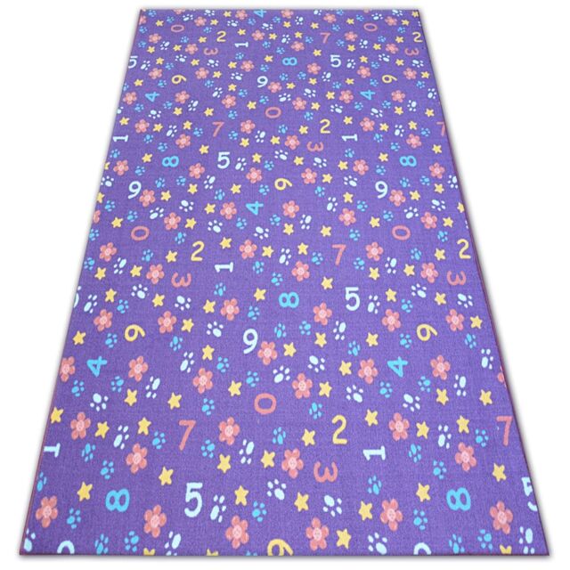 RugsX Fitted For Rug in Purple - Size: 100 cm x 150 cm - image 1