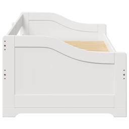 Berkfield Home Daybed with Trundle without Mattress IRUN White 90x200 cm - thumbnail 8
