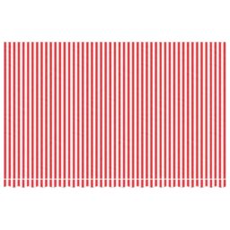 Berkfield Home Replacement Fabric for Awning Red & White Stripe 5x3 m - thumbnail 3