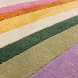 The Rug Shop UK Handmade Modern Abstract Pet Easy To Clean Pink Area Rug - Size: 200 cm x 290 cm - thumbnail 4