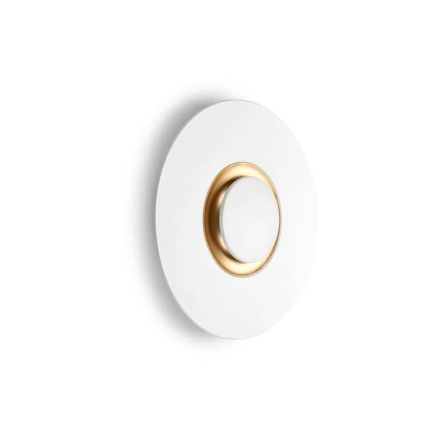 Netlighting LED Indoor Wall Light White Brass