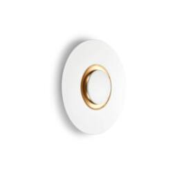 Netlighting LED Indoor Wall Light White Brass