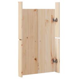 Berkfield Home Outdoor Kitchen Doors 2 pcs 50x9x82 cm Solid Wood Pine in Cream - Size: 50 x 9 x 82 cm - thumbnail 8