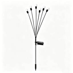 Obasyhig Style 3 Solar powered garden swing lamp in Warm White - thumbnail 1