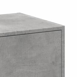 Berkfield Home Apothecary Cabinet¬†Concrete Grey 30x41x174.5 cm Engineered Wood - thumbnail 8