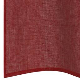 Berkfield Home Voile Curtains with Grommets 2 pcs Wine Red - thumbnail 6