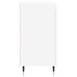 Berkfield Home Sideboard White 104x35x70 cm Engineered Wood - Size: 104 x 35 x 70 cm - thumbnail 7