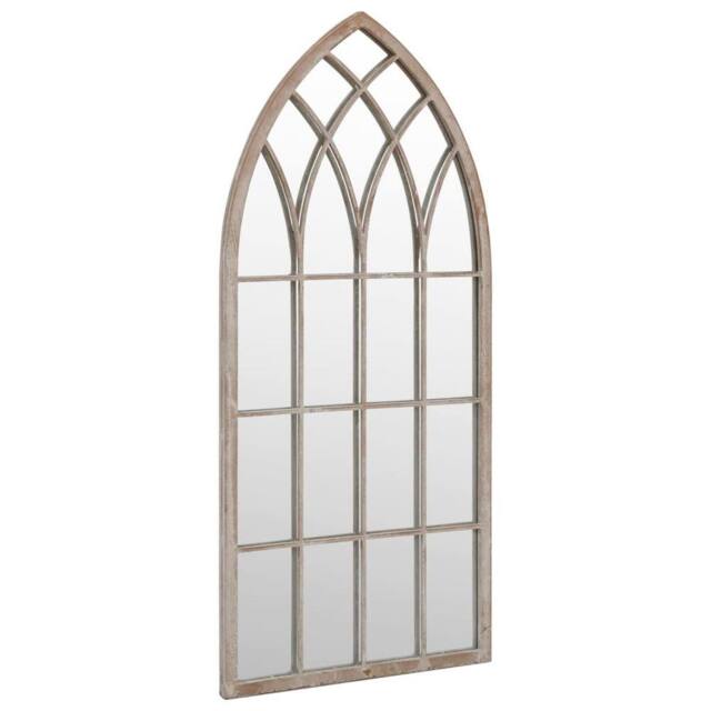 Berkfield Home Mirror Sand 100x45 cm Iron for Indoor Use in Beige - image 1
