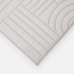 OHS Tufted Arches Rug Soft Floor Carpet Non Slip Area Mat in Stone - Size: 160 cm x 230 cm - thumbnail 6