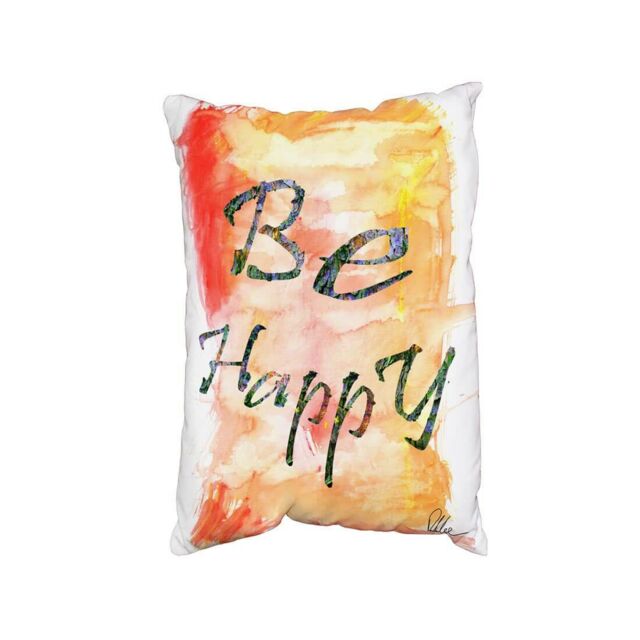 Benjamin Tate Design Cushions - Be Happy (Cushion)