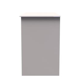 Ready Assembled 2 U Stratford 3 Drawer Desk (Ready Assembled) in Taupe - thumbnail 2