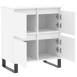 Berkfield Home Sideboard White 60x35x70 cm Engineered Wood - Size: 60 x 35 x 70 cm - thumbnail 6