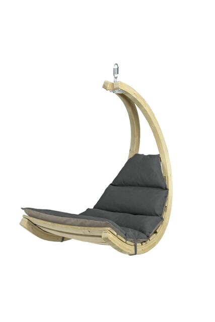 Swing Comfort Hanging Hammock Chair - Anthracite - image 1