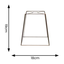 ValueLights Susie Glass Pendant Lantern Case Easy Fit Lamp Shade with LED Bulb in Gold - thumbnail 5