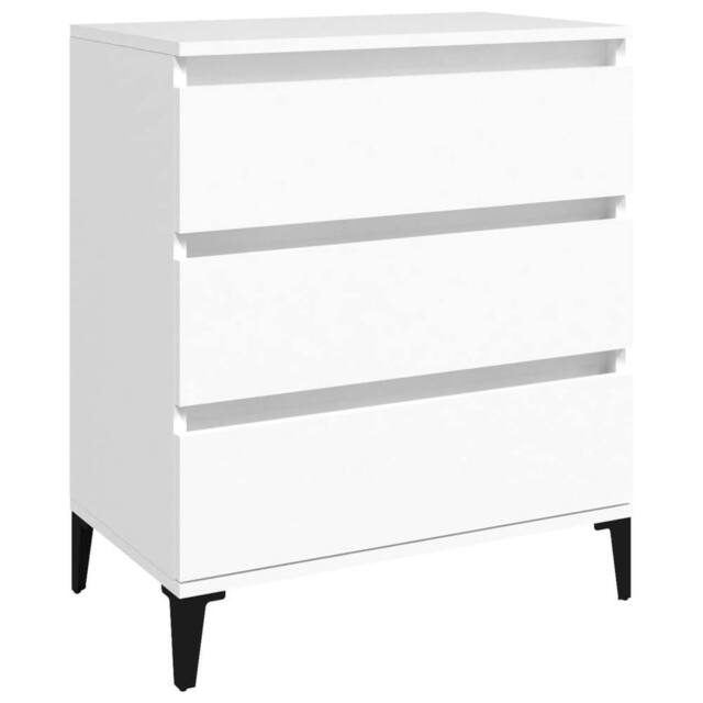 Berkfield Home Sideboard White 60x35x70 cm Engineered Wood - Size: 60 x 35 x 70 cm - image 1