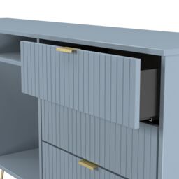 Ready Assembled 2 U Bexley 6 Drawer Sideboard (Ready Assembled) in Light Blue - thumbnail 6