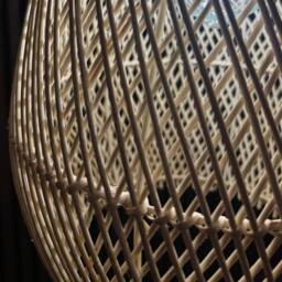 CGC Lighting CGC Enya Natural Rattan Easy Fit Hand Made Lampshade - thumbnail 8