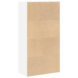 Berkfield Home Bookcase White 60x30x114 cm Engineered Wood - Size: 60 x 30 x 114 cm - thumbnail 6
